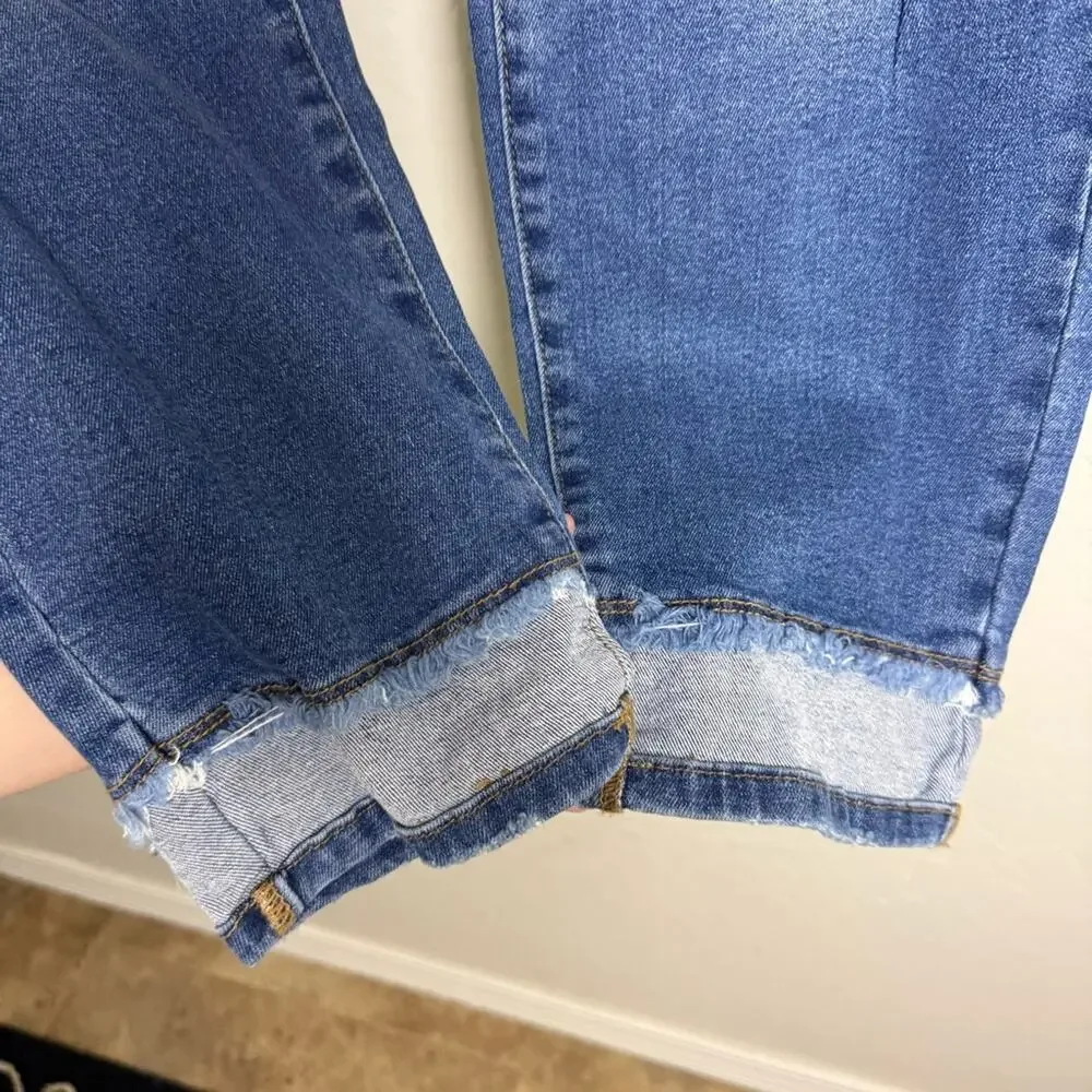 Judy Blue High Waist Slim Fit Jeans Distressed 15/32 NWT JB84183
